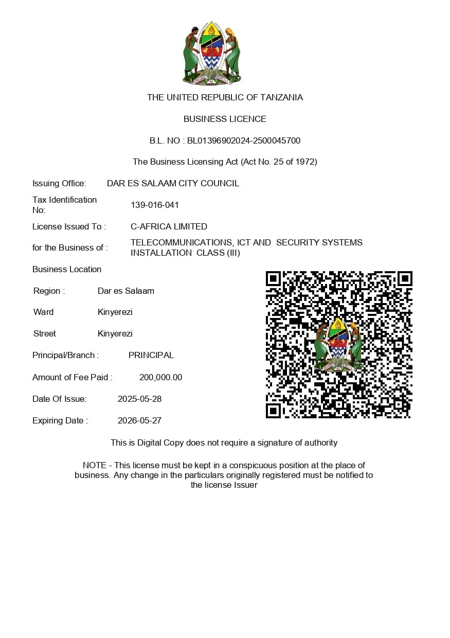 Business Licence