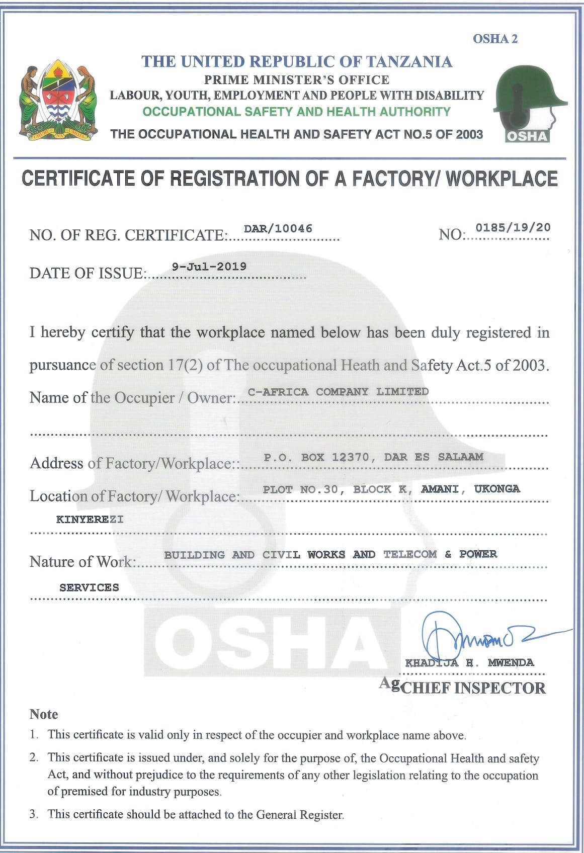 OSHA