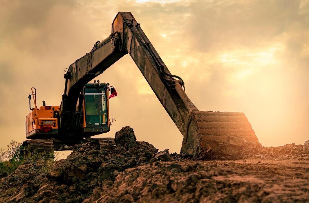 Earthworks site